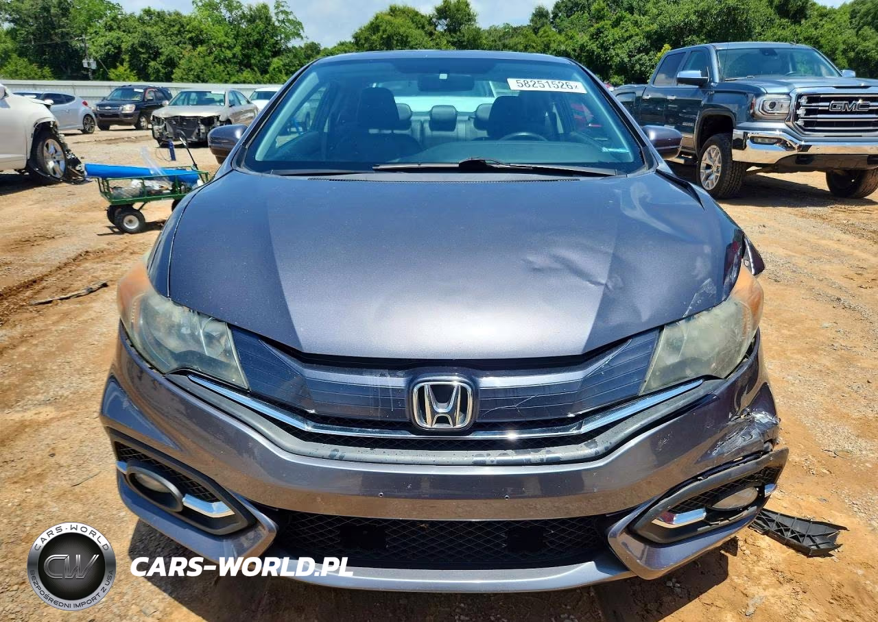 2015 Honda Civic Exl VIN:2HGFG3B0XFH512813 - 5