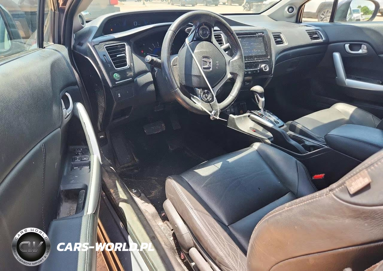 2015 Honda Civic Exl VIN:2HGFG3B0XFH512813 - 8