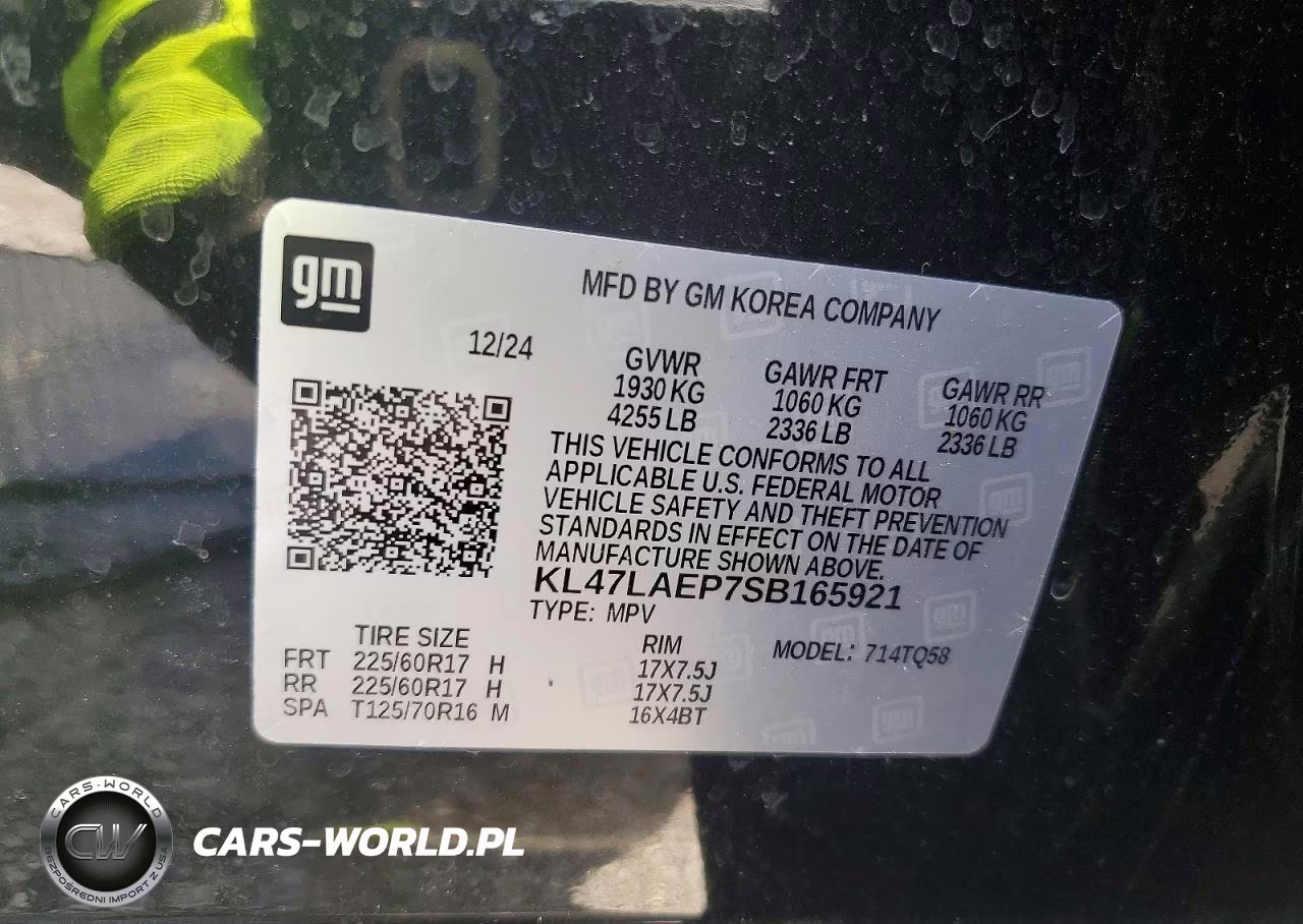 2025 Buick Envista Preferred VIN:KL47LAEP7SB165921 - 12