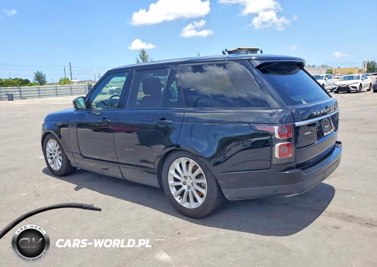 2020 Land Rover Range Rover Hse VIN:SALGS2RU0LA592064 - 2