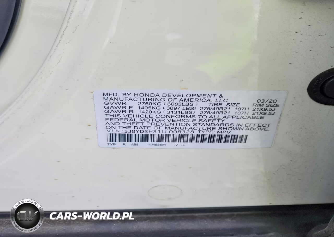 2020 Acura Mdx VIN:5J8YD3H31LL008328 - 13