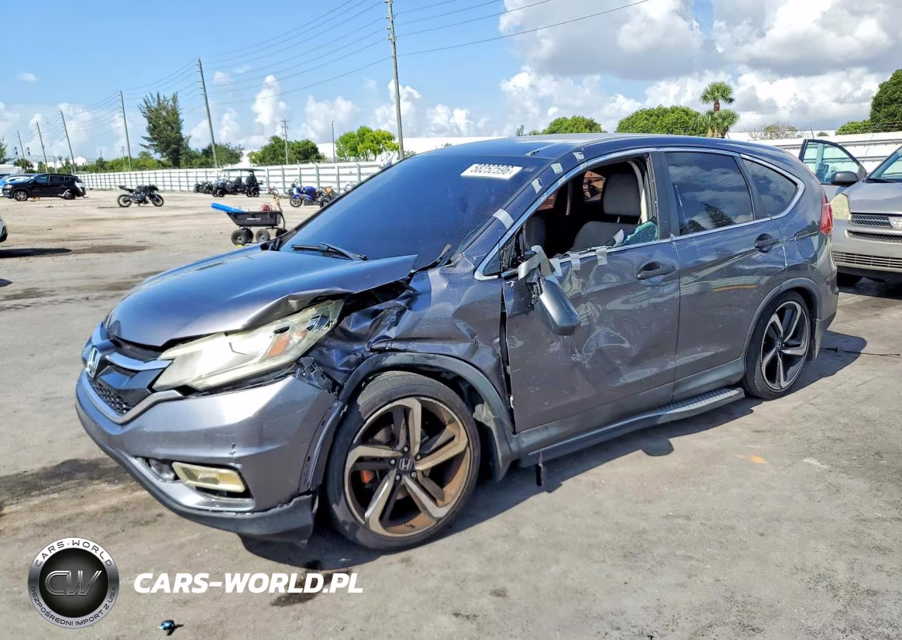 2016 Honda Cr-V Lx VIN:2HKRM3H32GH543875 - 1