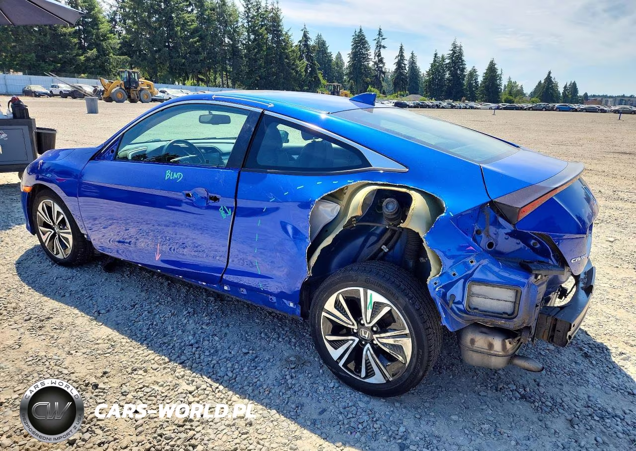 2017 Honda Civic Exl VIN:2HGFC3B71HH360836 - 2