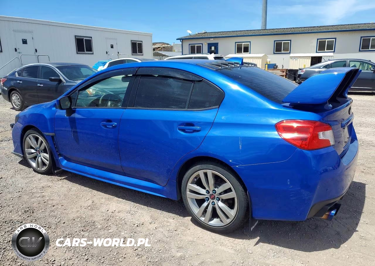 2015 Subaru Wrx VIN:JF1VA1A65F9827742 - 2