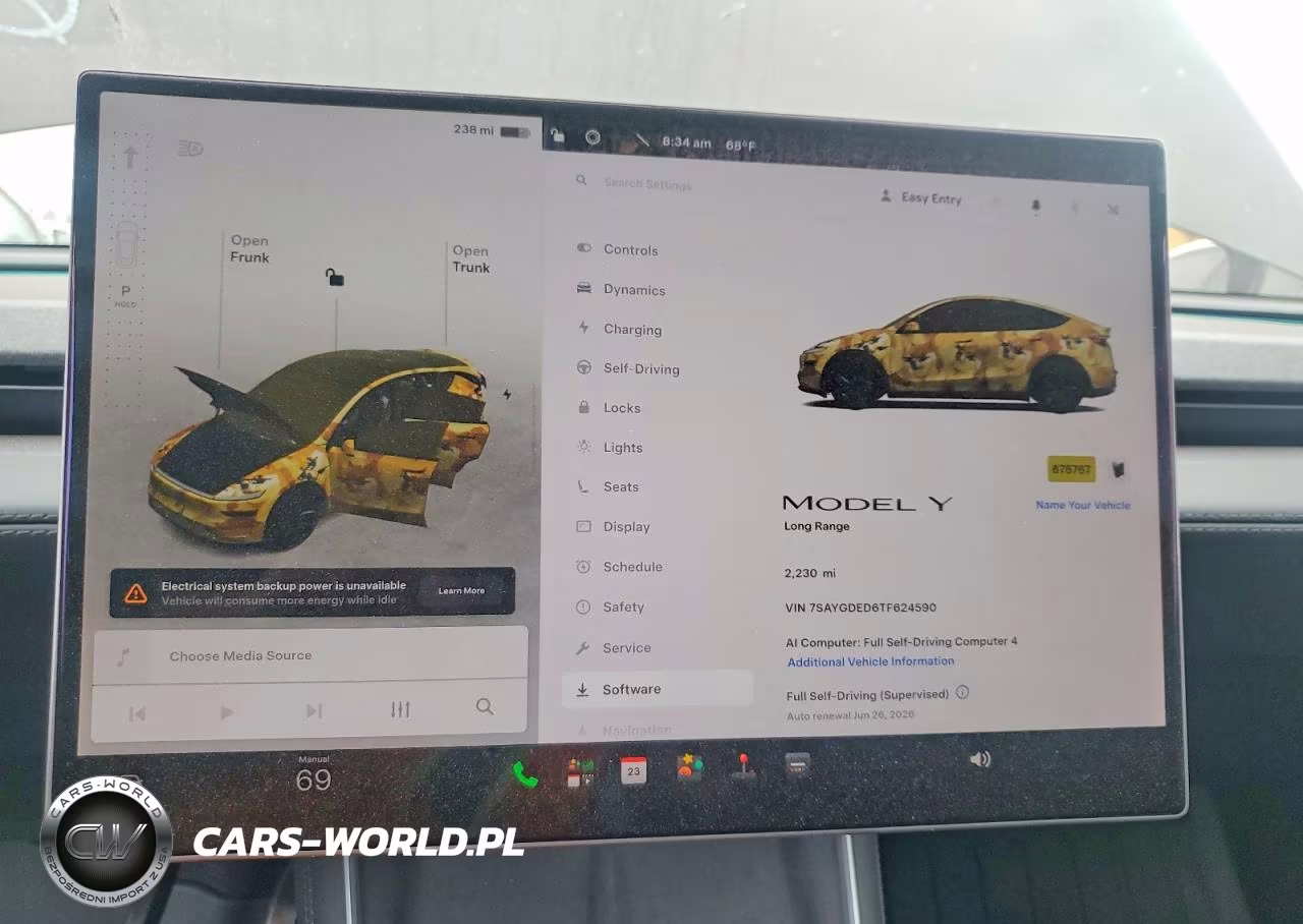 2026 Tesla Model Y VIN:7SAYGDED6TF624590 - 9