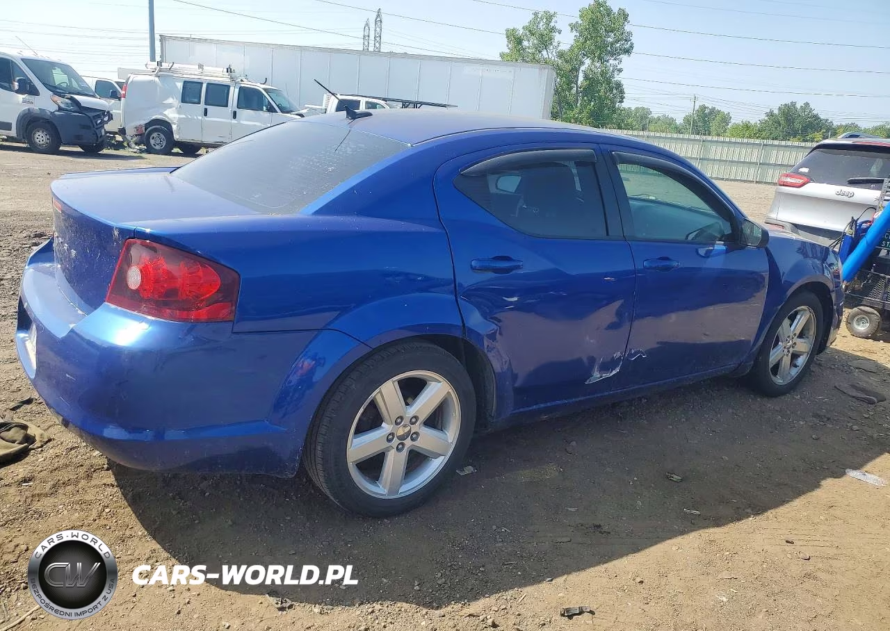 2013 Dodge Avenger Se VIN:1C3CDZAB6DN517354 - 3