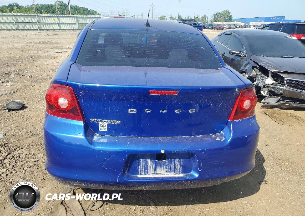 2013 Dodge Avenger Se VIN:1C3CDZAB6DN517354 - 6