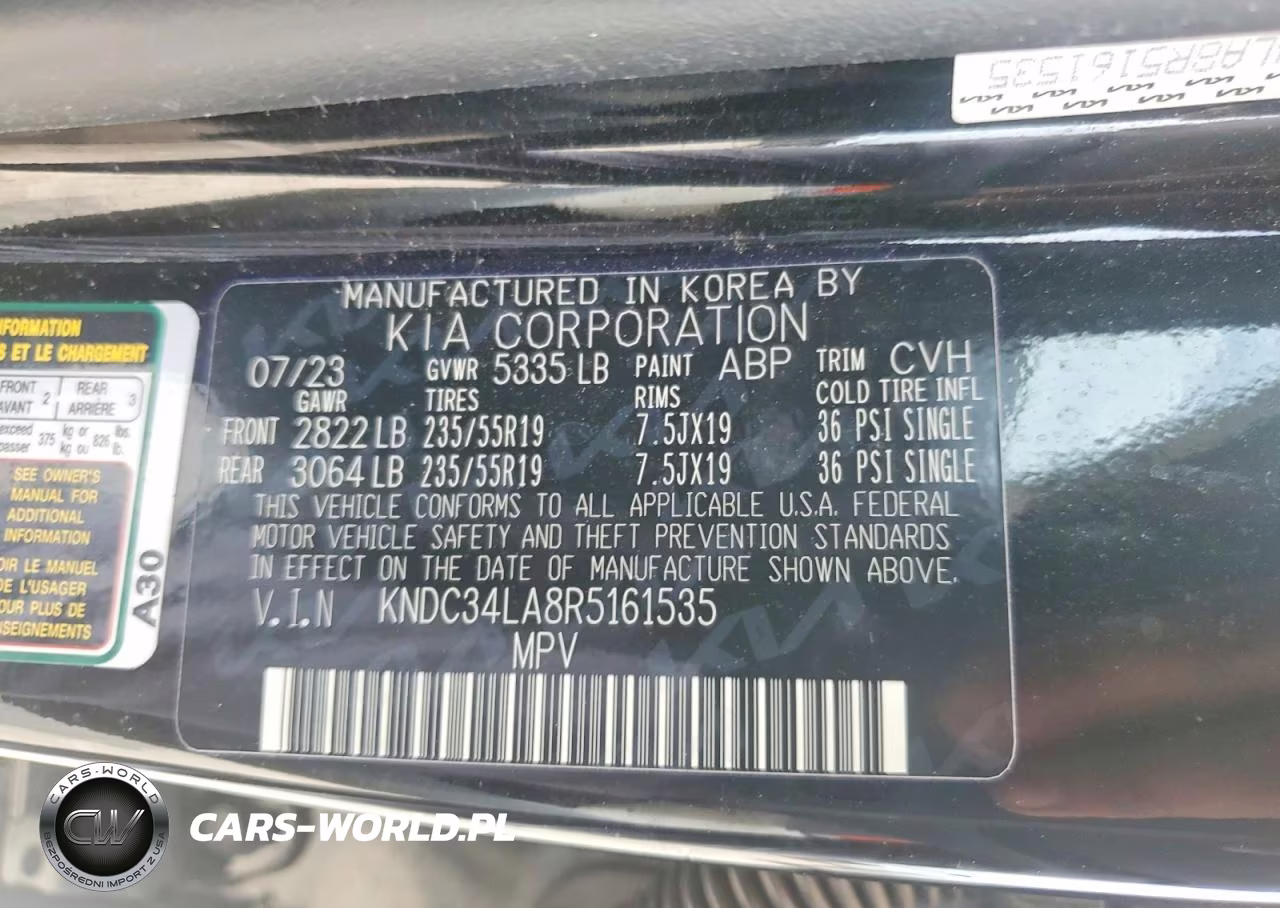 2024 Kia Ev6 Wind VIN:KNDC34LA8R5161535 - 13