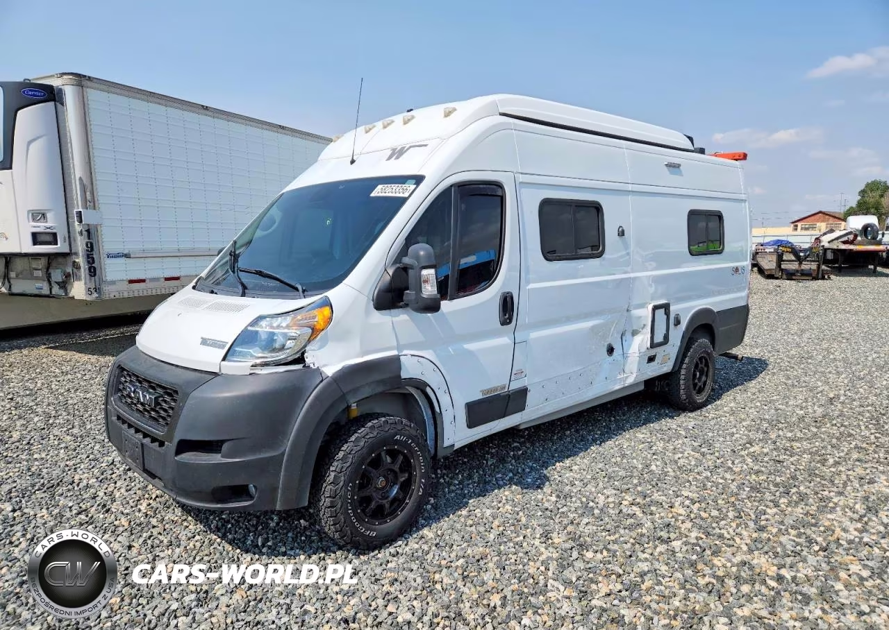 2021 Ram Promaster 3500 Camper VIN:3C6MRVJG6ME557774 - 2