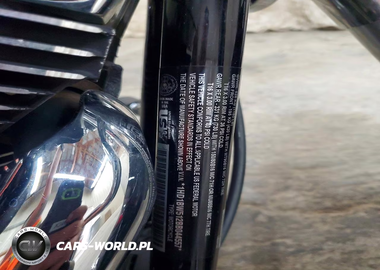 2011 Harley-Davidson Flstc VIN:1HD1BW512BB044557 - 9
