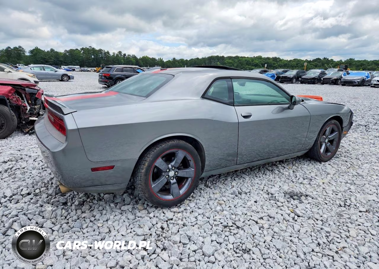 2012 Dodge Challenger Sxt VIN:2C3CDYAG1CH294041 - 3