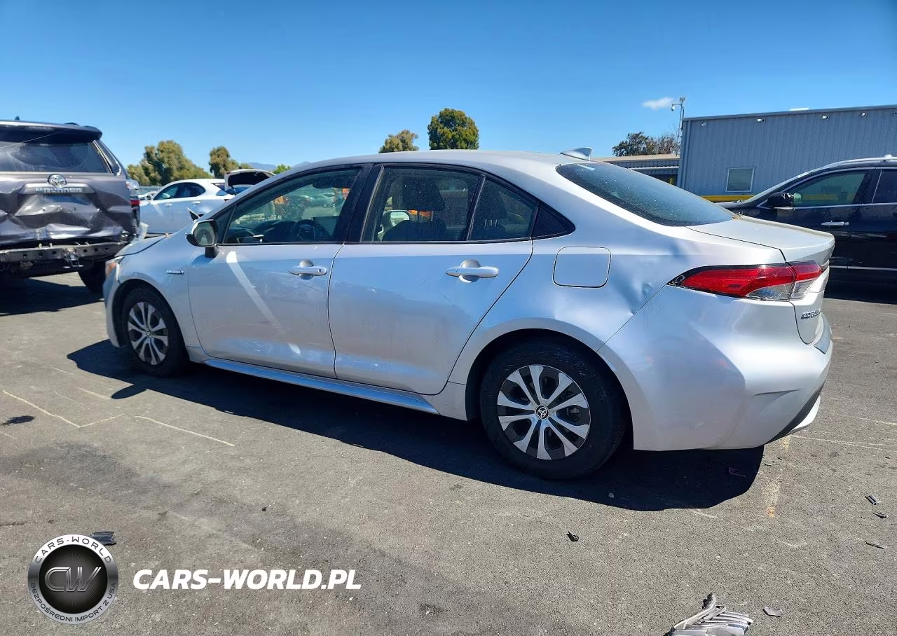 2021 Toyota Corolla Le VIN:JTDEAMDE0MJ034505 - 2