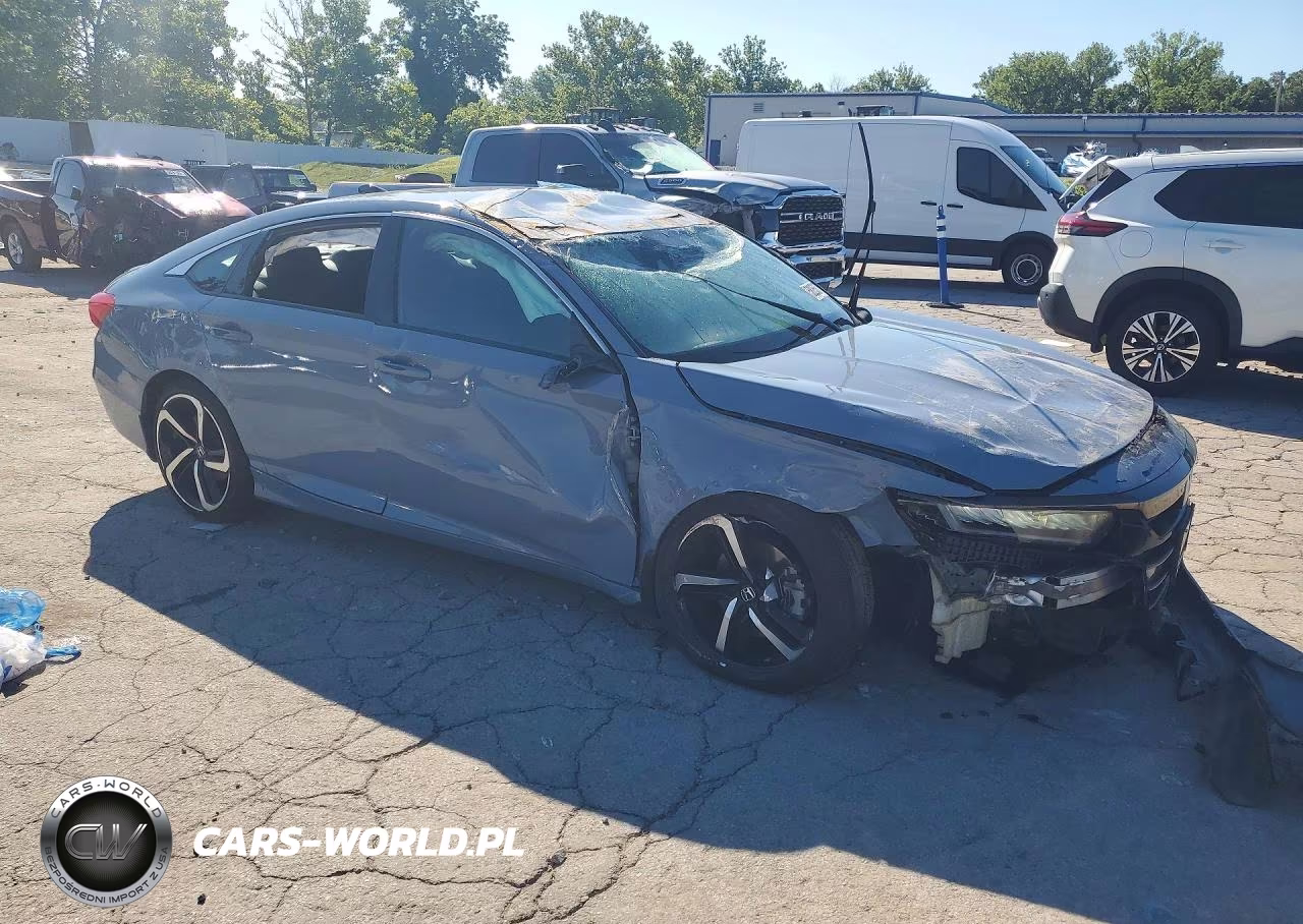 2022 Honda Accord Sport VIN:1HGCV1F30NA108496 - 4