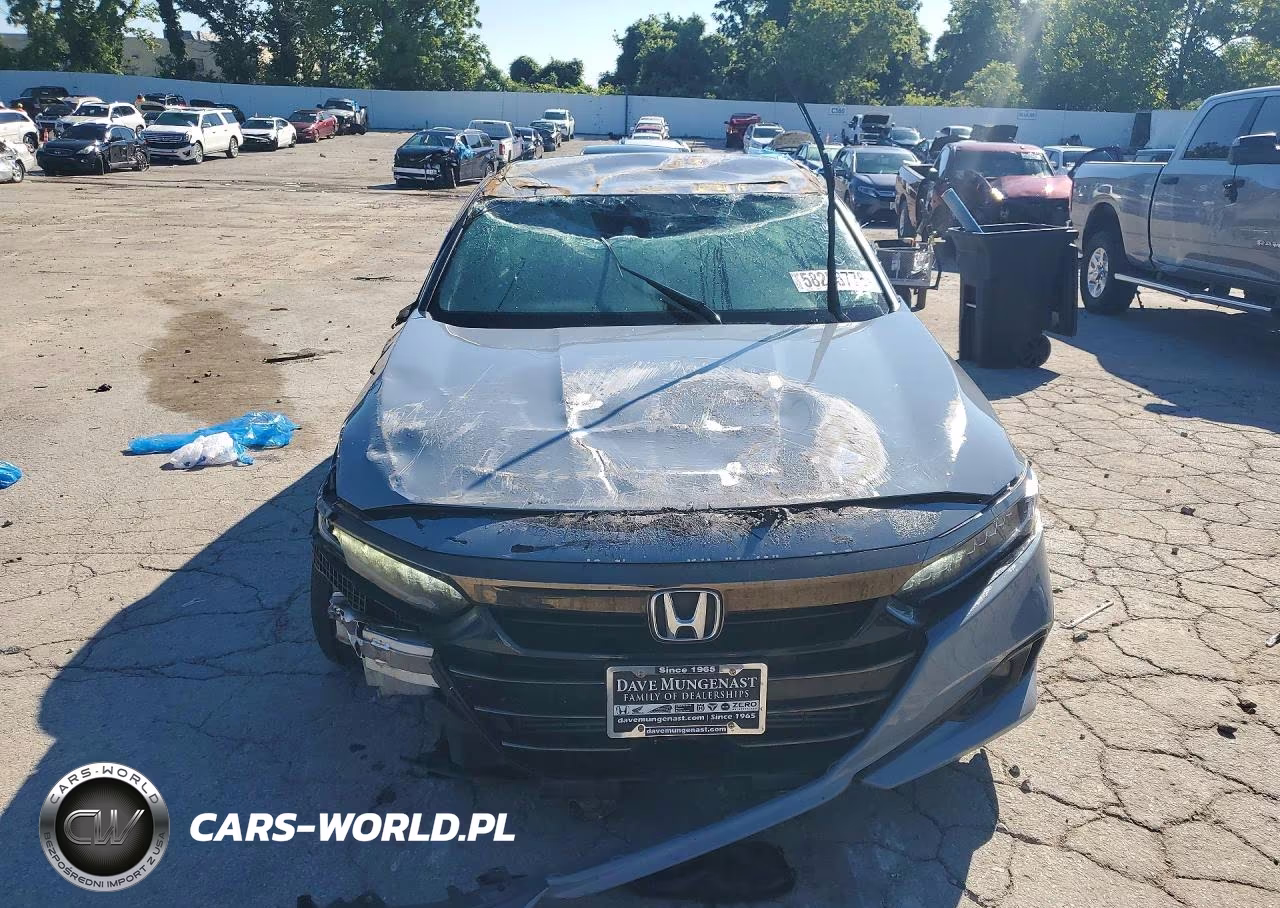 2022 Honda Accord Sport VIN:1HGCV1F30NA108496 - 5
