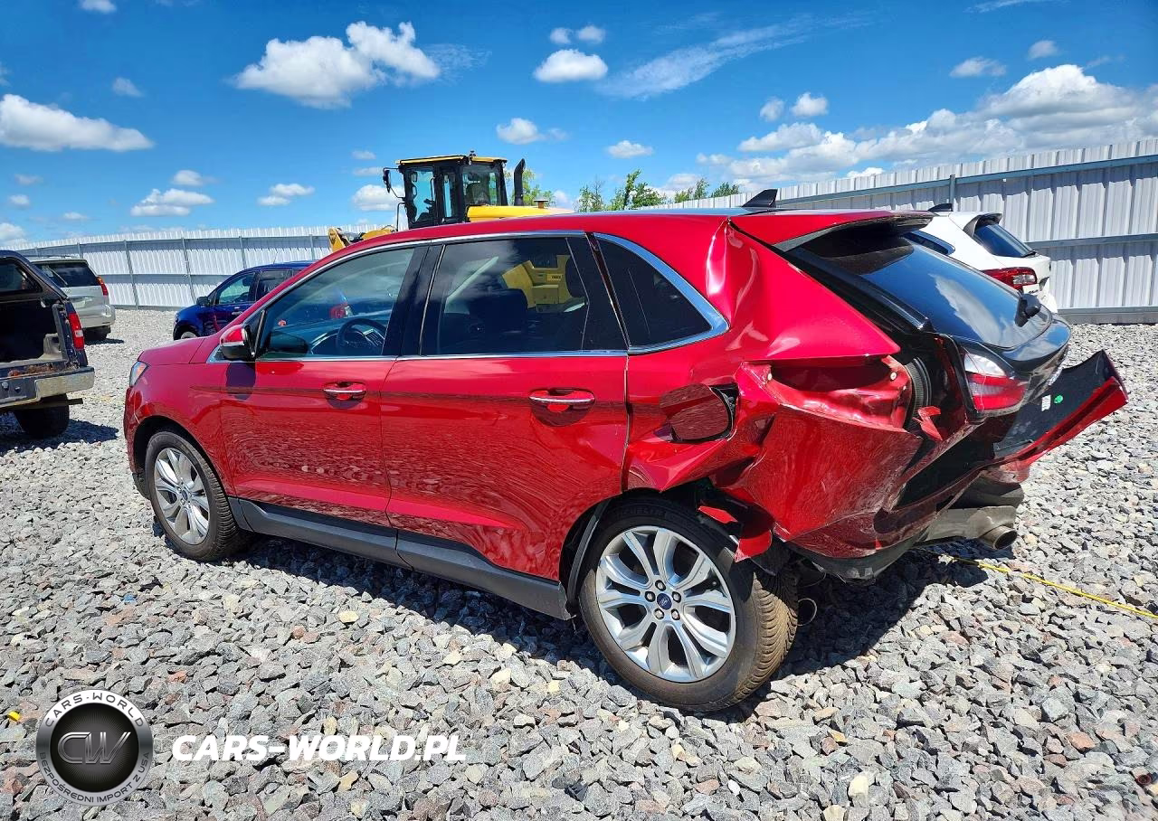 2021 Ford Edge Titanium VIN:2FMPK4K92MBA59143 - 2