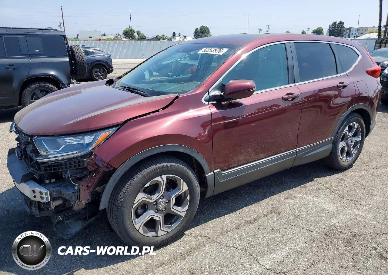 2019 Honda Cr-V Ex VIN:7FARW1H55KE005599 - 1
