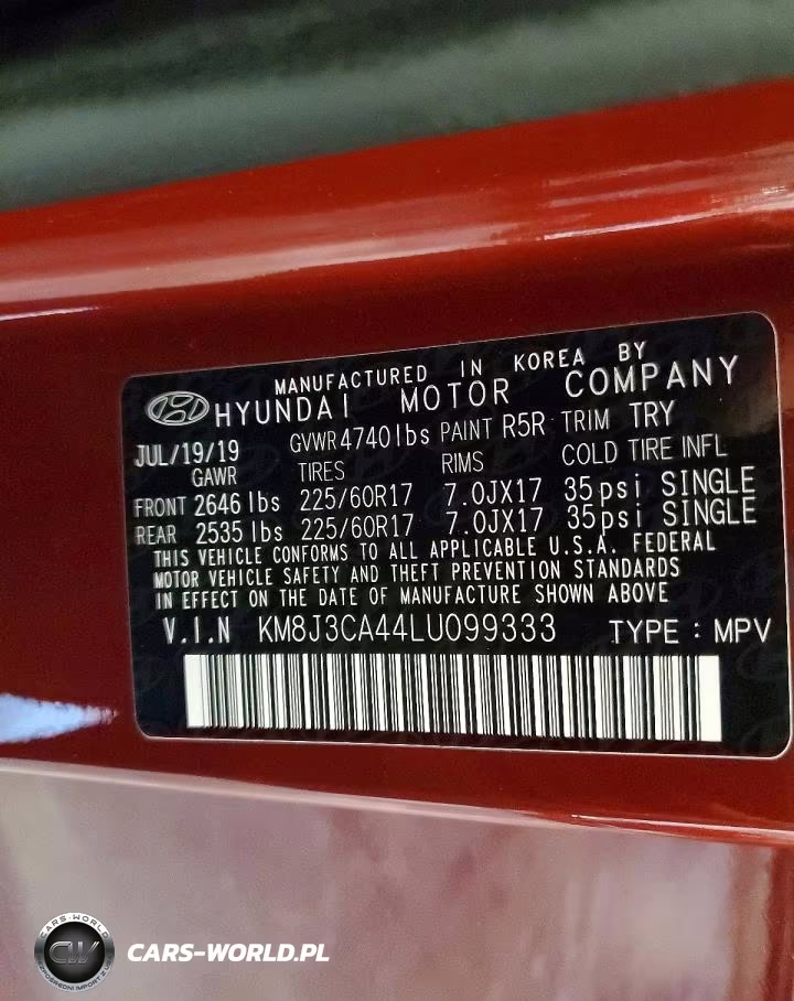 2020 Hyundai Tucson Value VIN:KM8J3CA44LU099333 - 13
