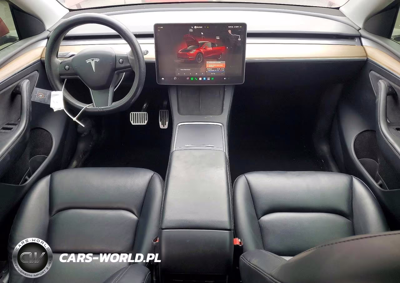 2022 Tesla Model Y VIN:7SAYGAEEXNF561813 - 8
