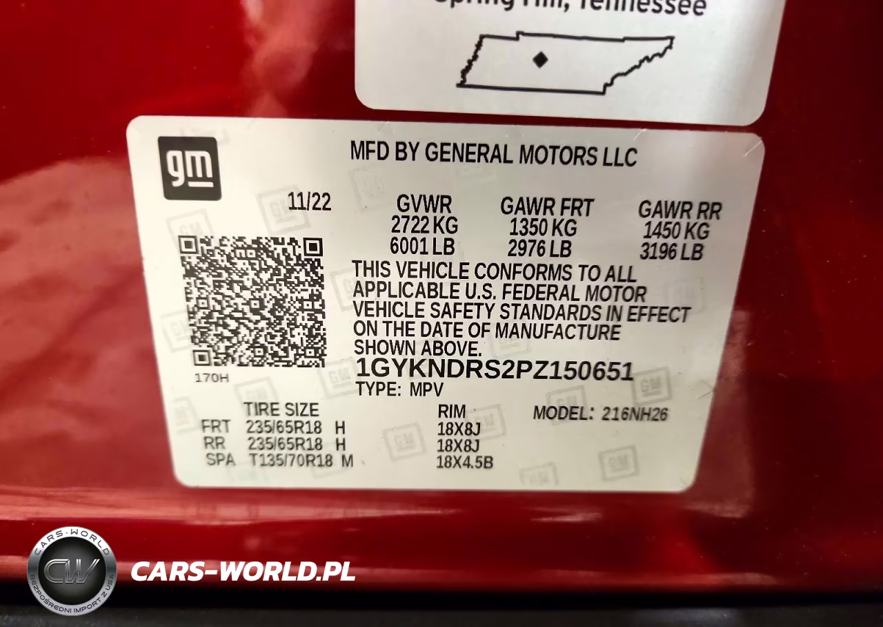 2023 Cadillac Xt5 Premium Luxury VIN:1GYKNDRS2PZ150651 - 13