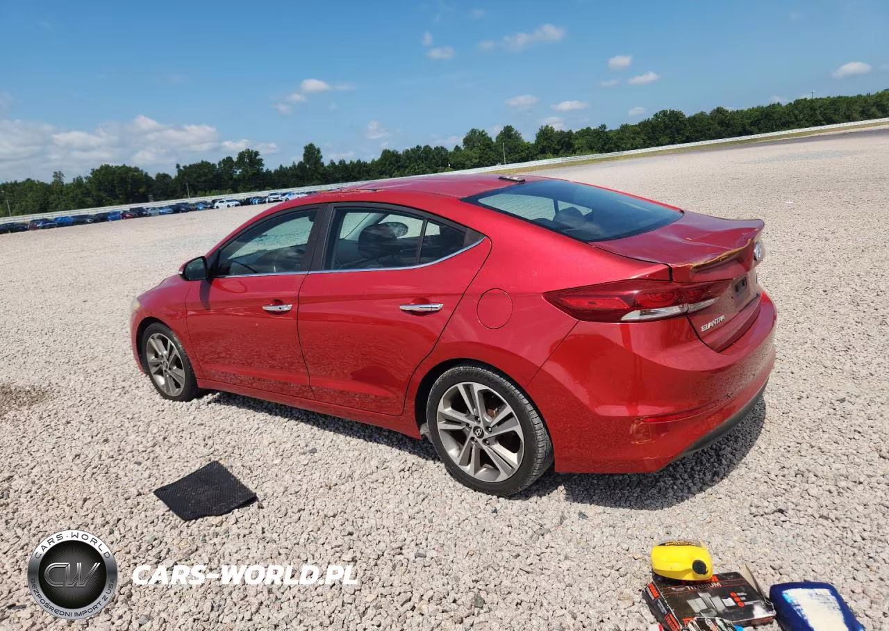 2017 Hyundai Elantra Limited VIN:5NPD84LF2HH028723 - 2