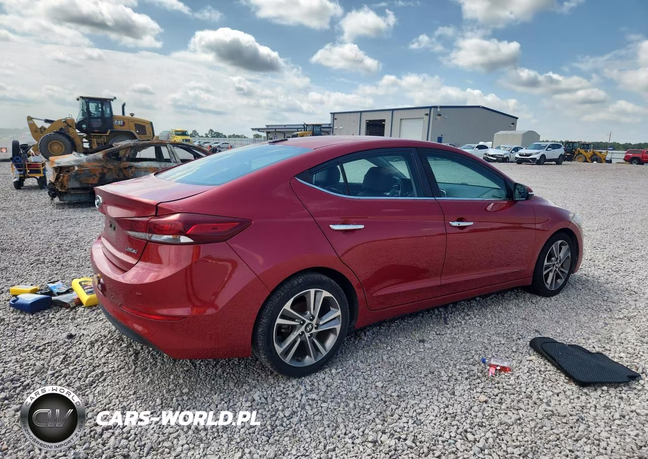 2017 Hyundai Elantra Limited VIN:5NPD84LF2HH028723 - 3