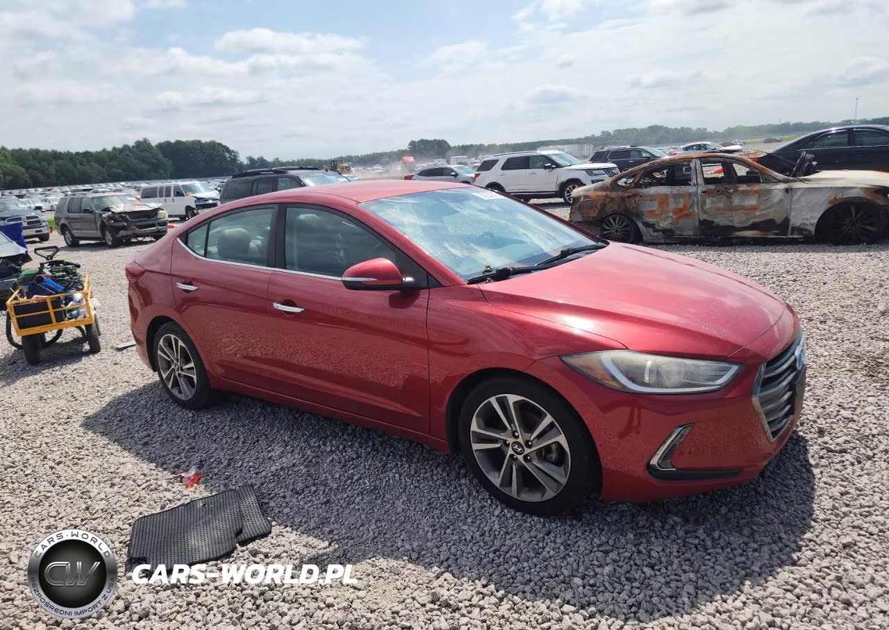 2017 Hyundai Elantra Limited VIN:5NPD84LF2HH028723 - 4