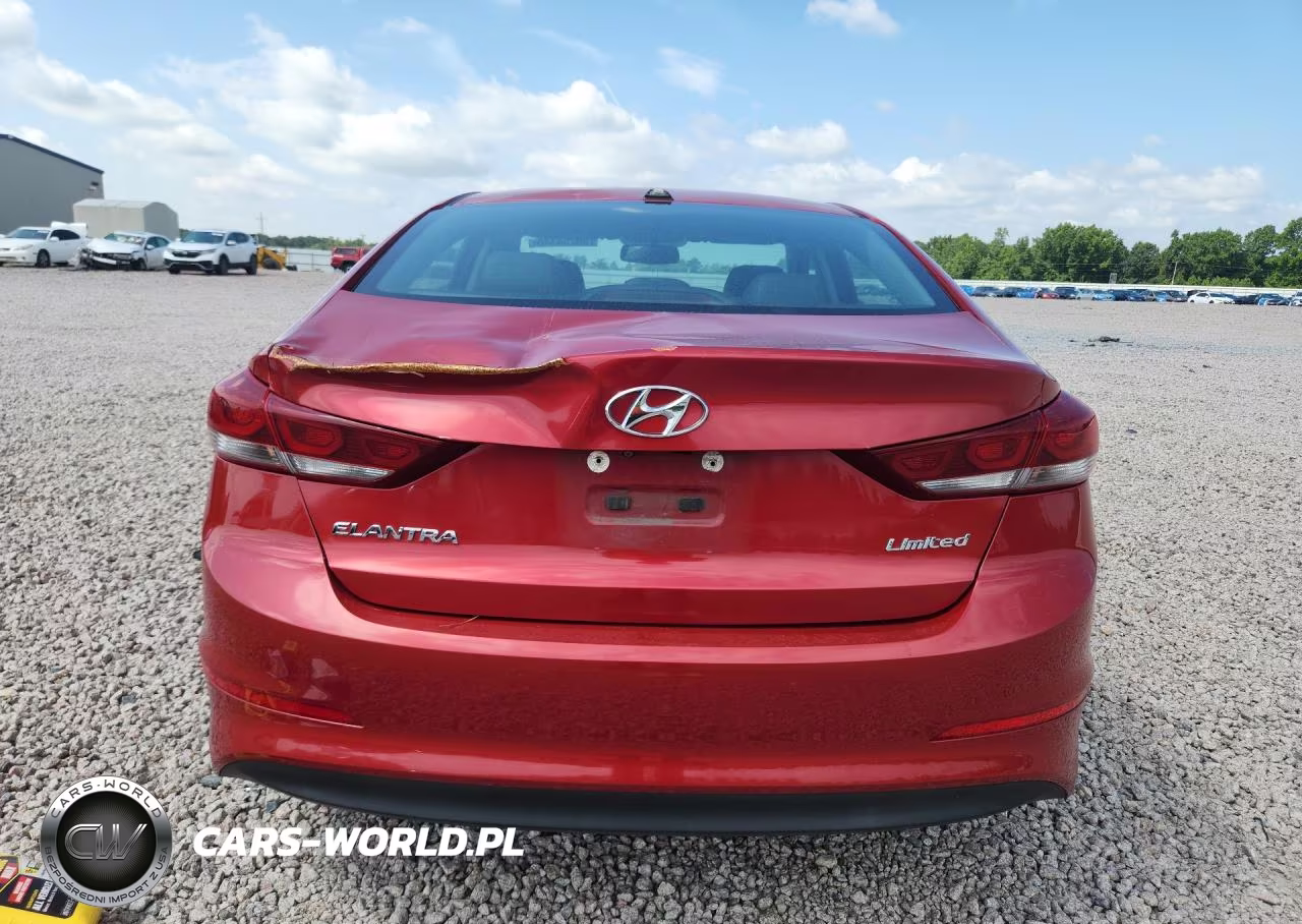 2017 Hyundai Elantra Limited VIN:5NPD84LF2HH028723 - 6