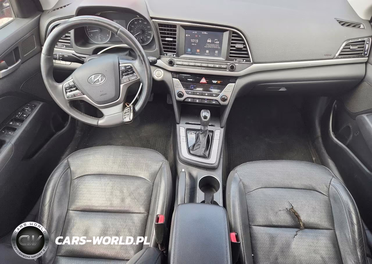 2017 Hyundai Elantra Limited VIN:5NPD84LF2HH028723 - 8