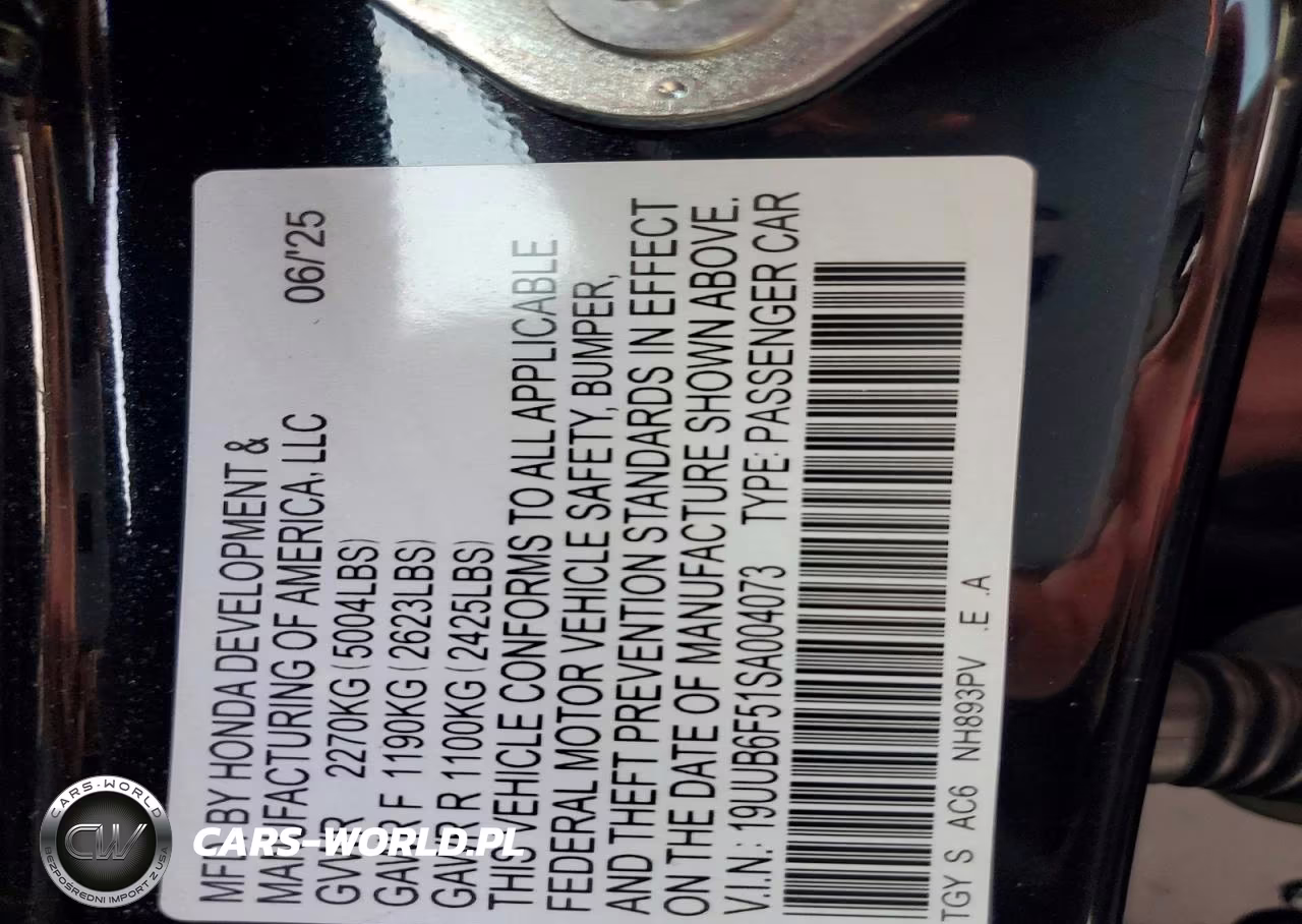 2025 Acura Tlx A-Spec VIN:19UUB6F51SA004073 - 12
