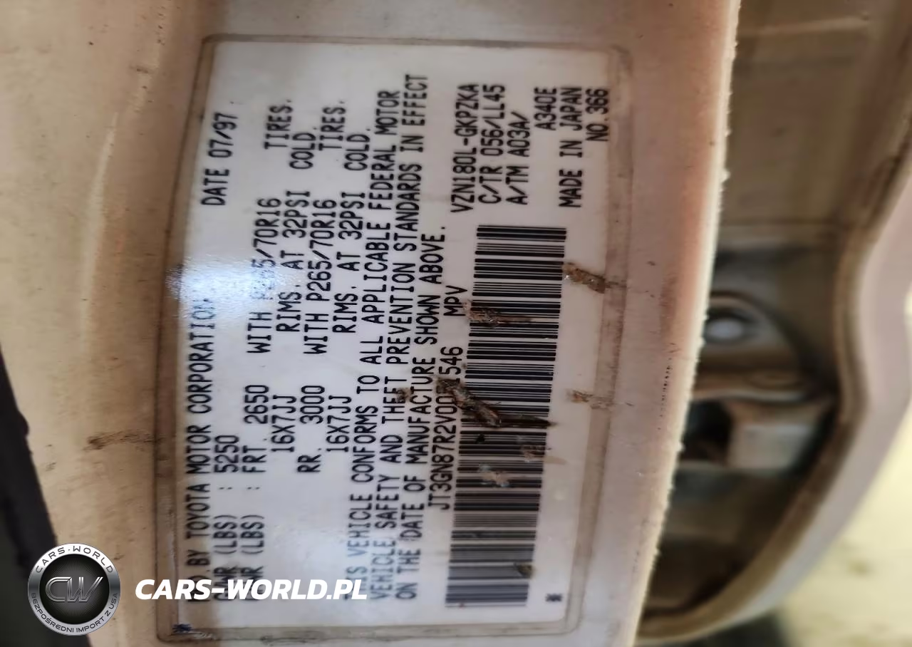 1997 Toyota 4R Ltd VIN:JT3GN87R2V0051546 - 13