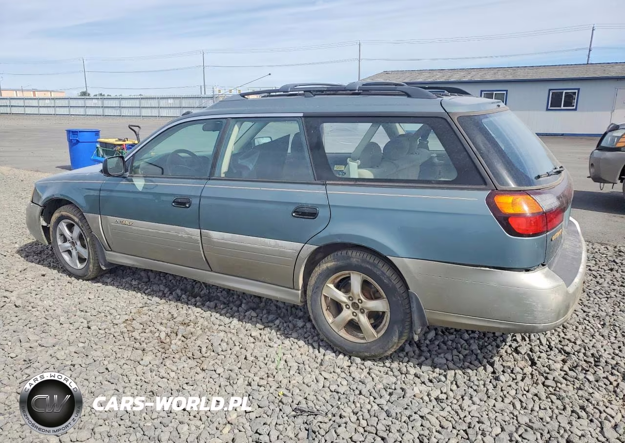 2001 Subaru Legacy Outback Awp VIN:4S3BH675817643064 - 2