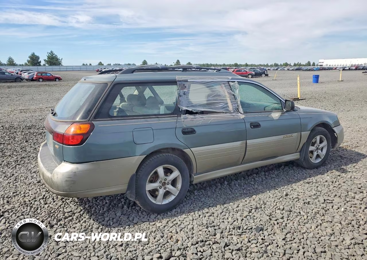 2001 Subaru Legacy Outback Awp VIN:4S3BH675817643064 - 3