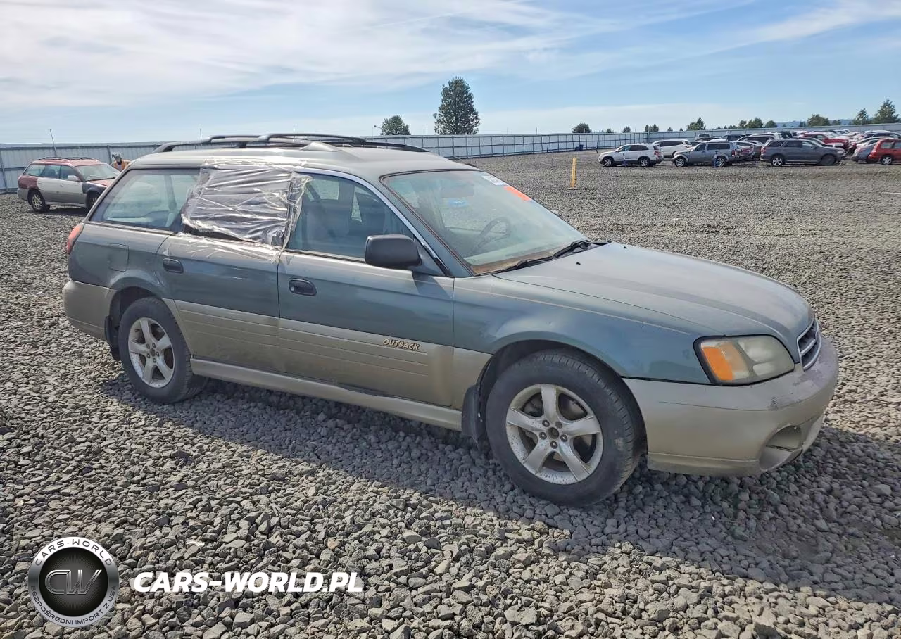 2001 Subaru Legacy Outback Awp VIN:4S3BH675817643064 - 4