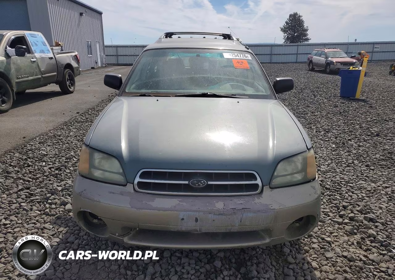 2001 Subaru Legacy Outback Awp VIN:4S3BH675817643064 - 5