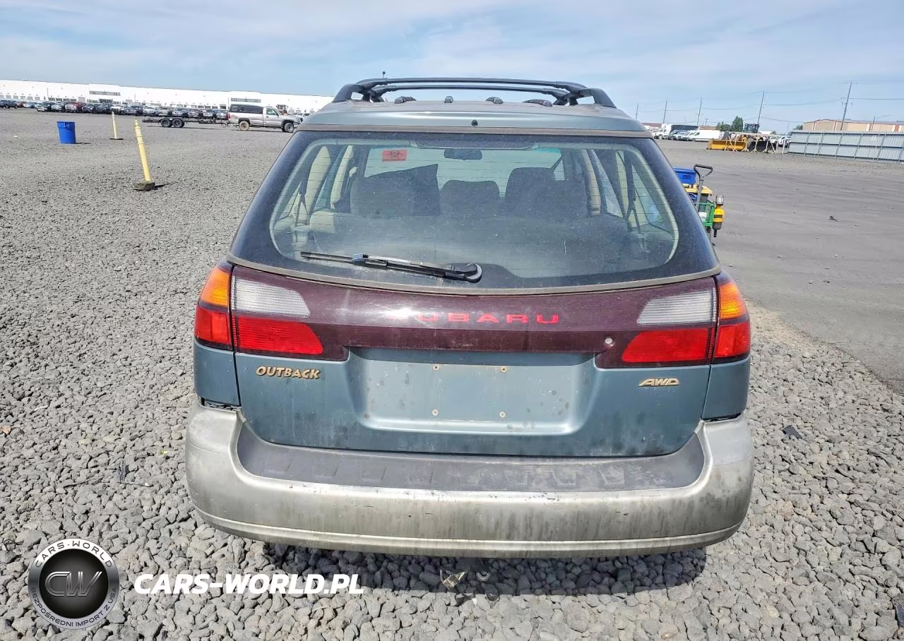 2001 Subaru Legacy Outback Awp VIN:4S3BH675817643064 - 6
