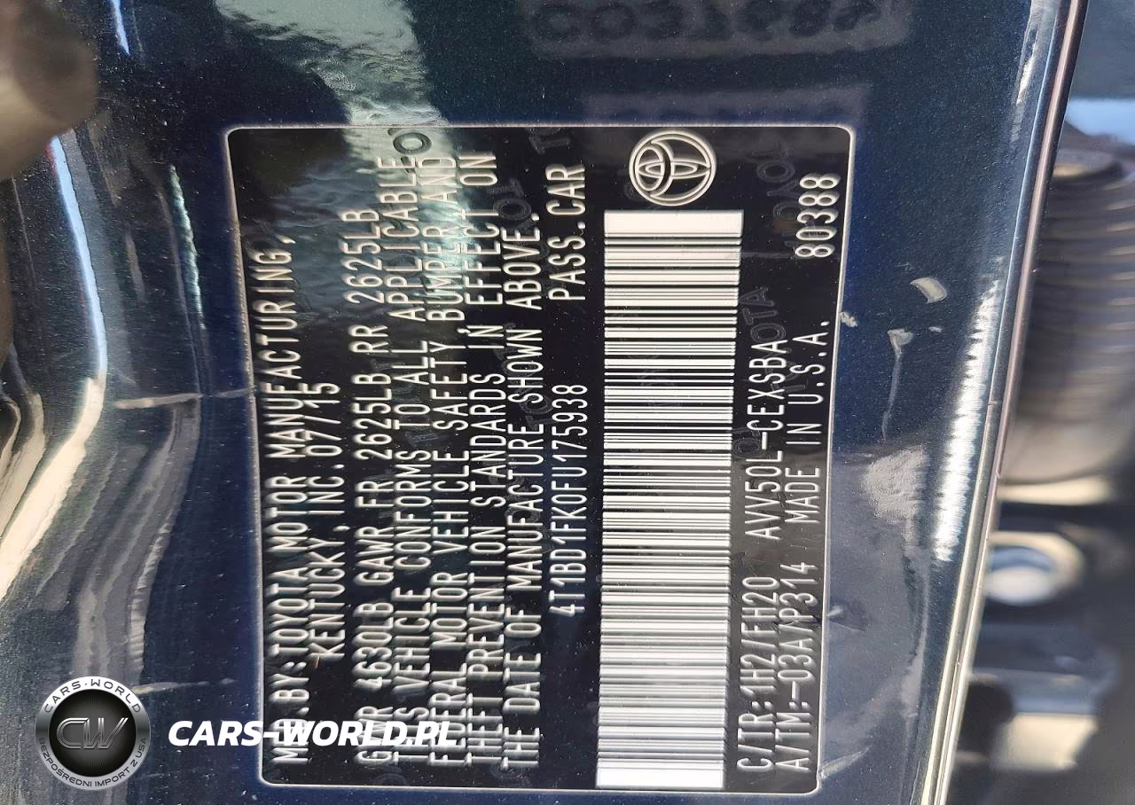 2015 Toyota Camry Hybrid Se VIN:4T1BD1FK0FU175938 - 13