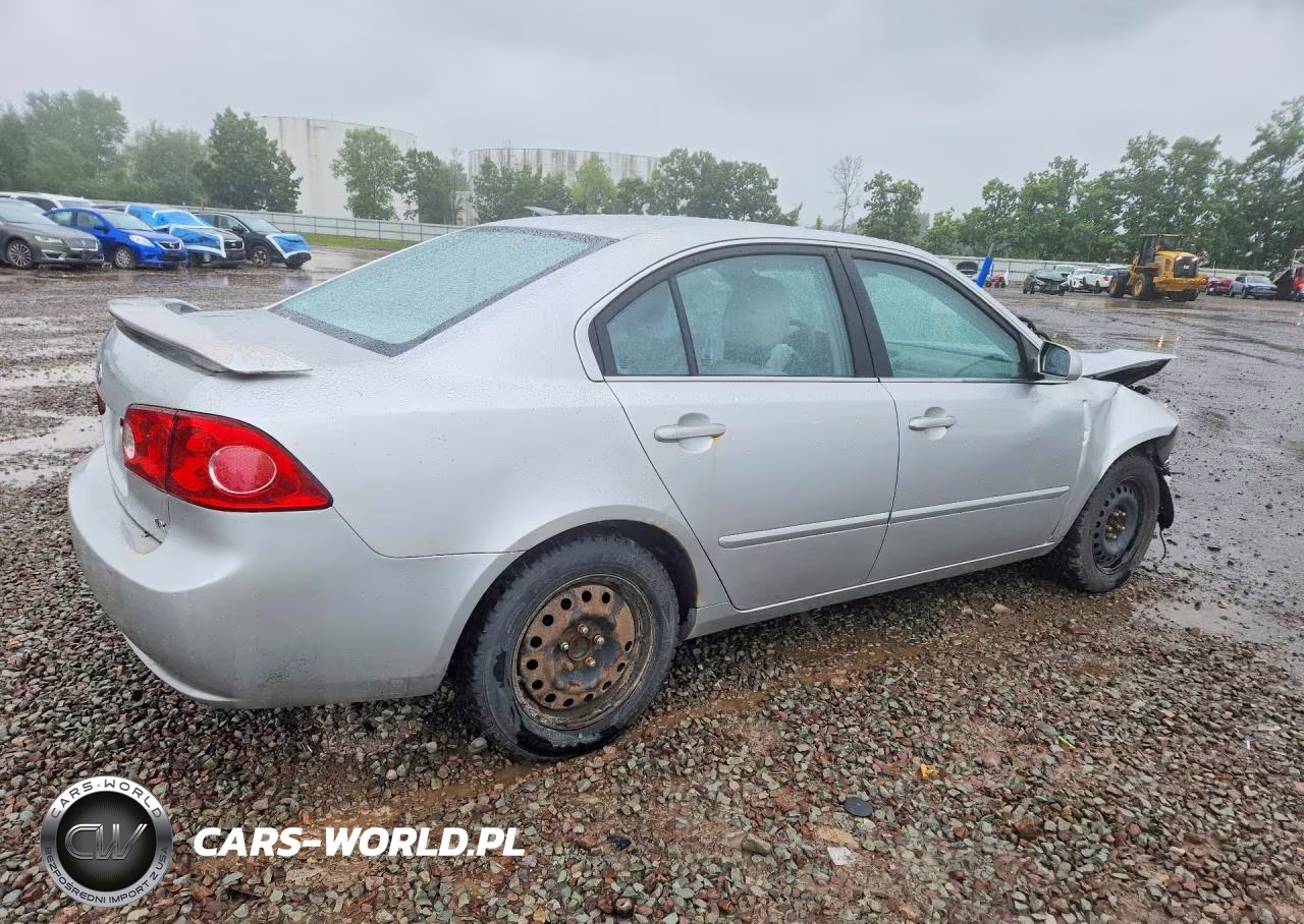 2008 Kia Optima Lx VIN:KNAGE123485249166 - 3