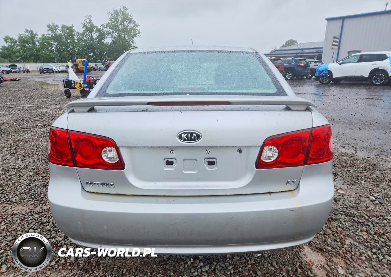 2008 Kia Optima Lx VIN:KNAGE123485249166 - 6