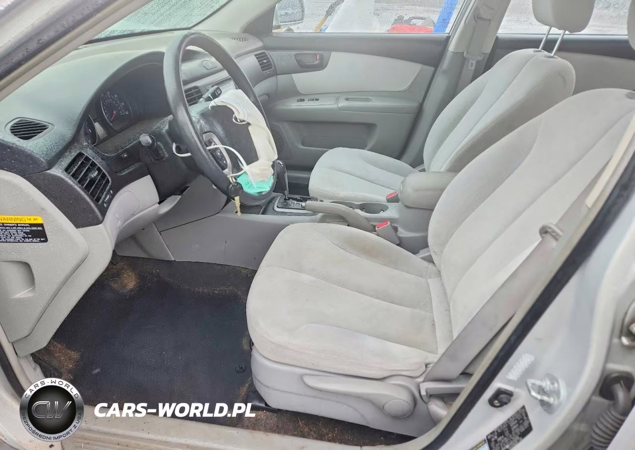 2008 Kia Optima Lx VIN:KNAGE123485249166 - 7