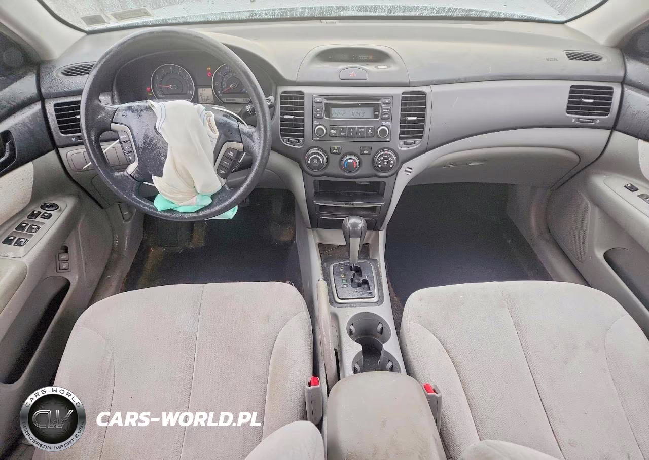2008 Kia Optima Lx VIN:KNAGE123485249166 - 8