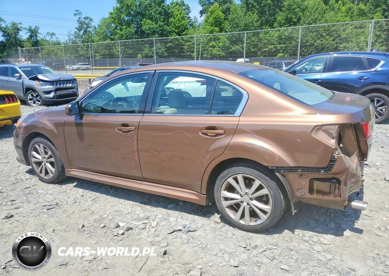 2013 Subaru Legacy 2.5I Premium VIN:4S3BMBC69D3047878 - 2