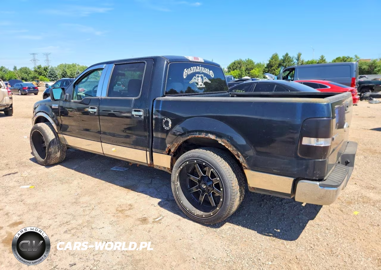 2006 Ford F150 Supercrew VIN:1FTRW12W76KD73255 - 2