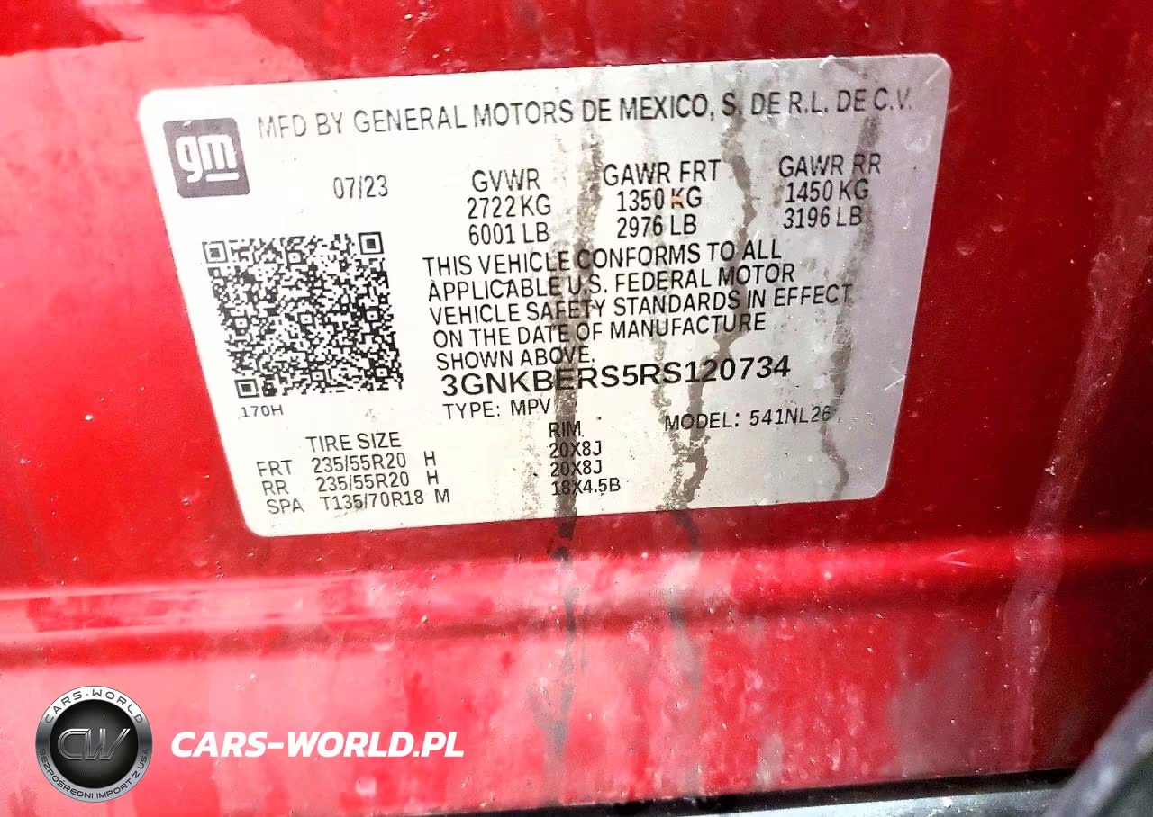 2024 Chevrolet Blazer Rs VIN:3GNKBERS5RS120734 - 13