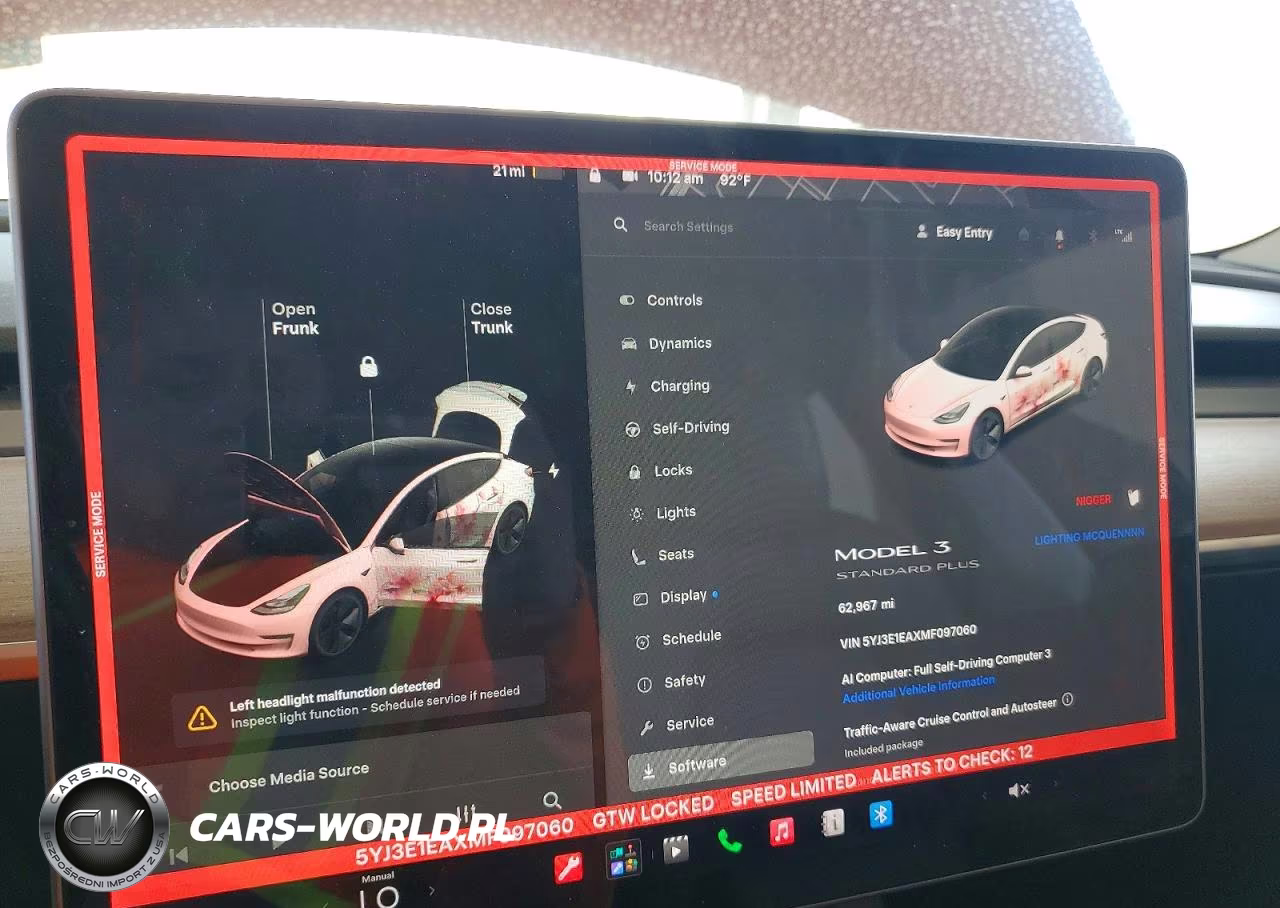 2021 Tesla Model 3 VIN:5YJ3E1EAXMF097060 - 9