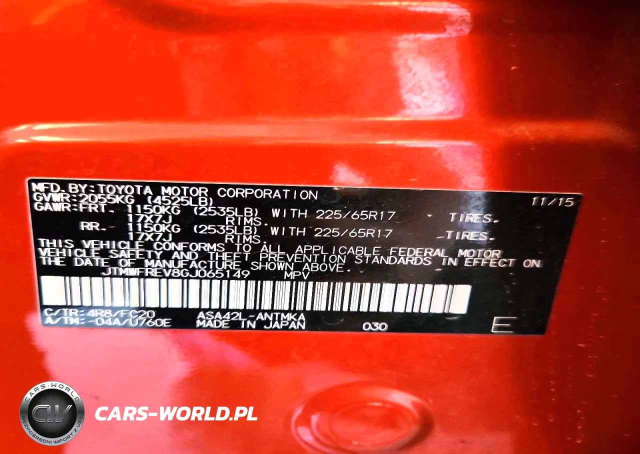 2016 Toyota Rav4 Xle VIN:JTMWFREV8GJ065149 - 13