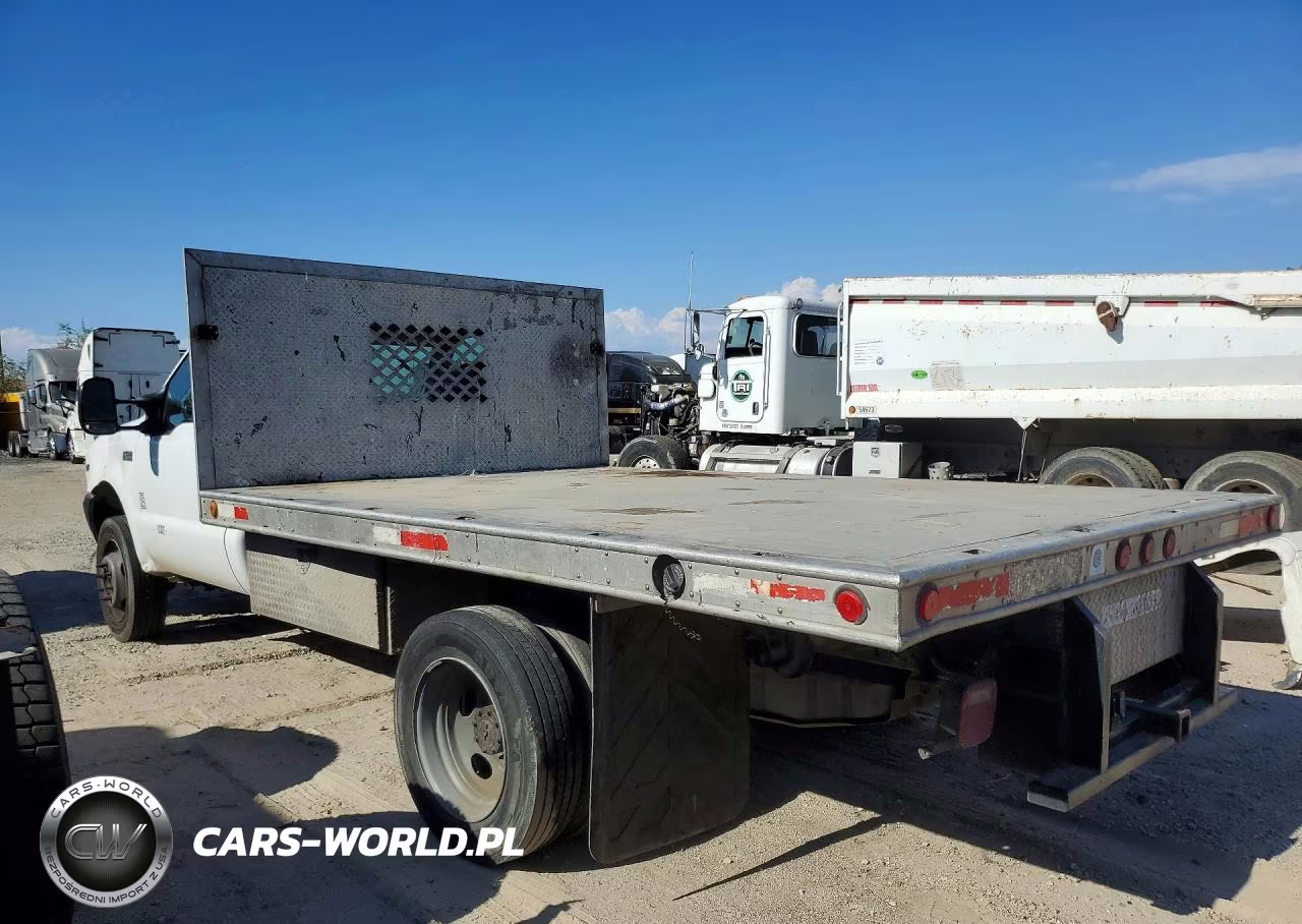 2004 Ford F450 Super Duty Flatbed Truck VIN:1FDXF46S24EA36953 - 2