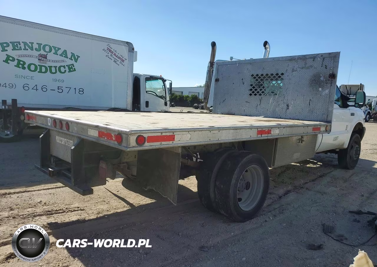 2004 Ford F450 Super Duty Flatbed Truck VIN:1FDXF46S24EA36953 - 3
