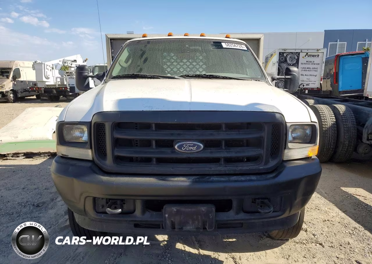 2004 Ford F450 Super Duty Flatbed Truck VIN:1FDXF46S24EA36953 - 5