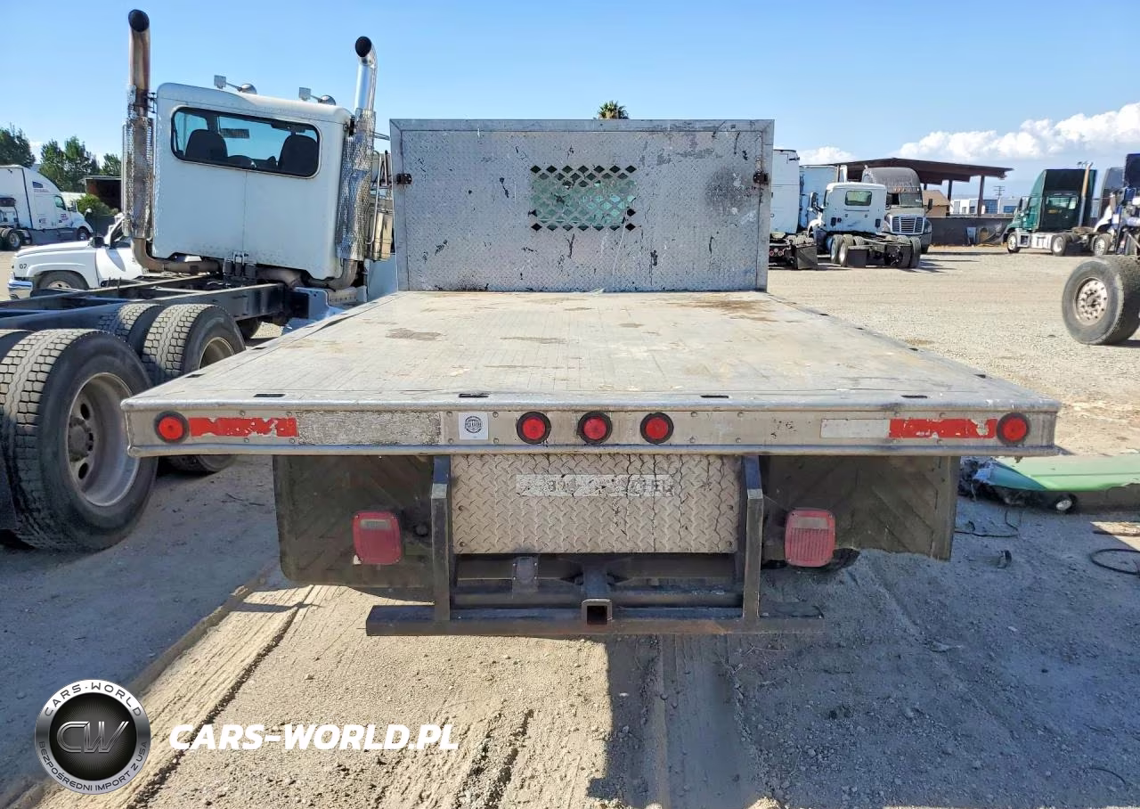 2004 Ford F450 Super Duty Flatbed Truck VIN:1FDXF46S24EA36953 - 6