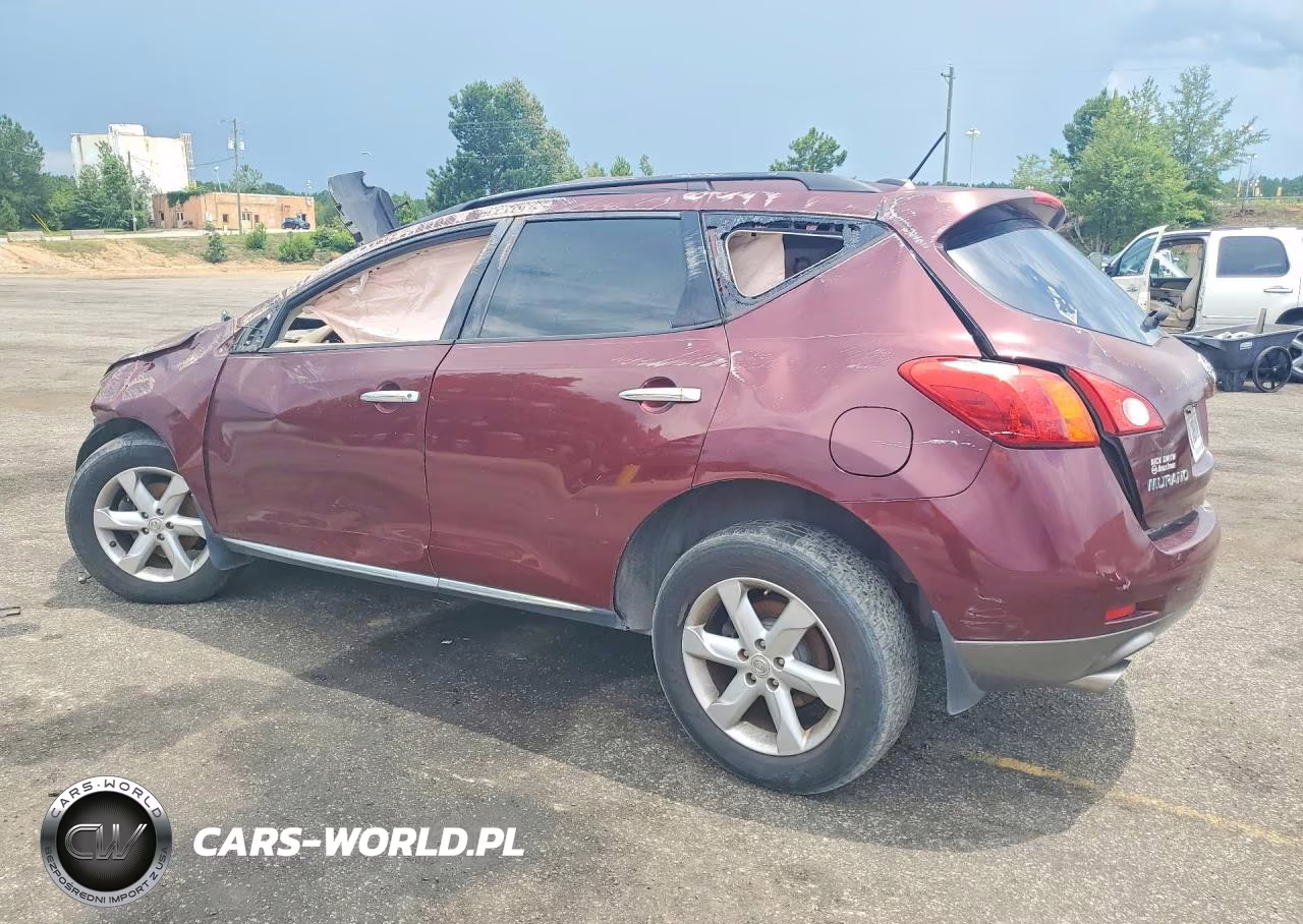 2009 Nissan Murano S VIN:JN8AZ18U79W008831 - 2